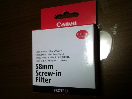 [정품] 캐논 프로텍트 필터 PROTECT 58mm