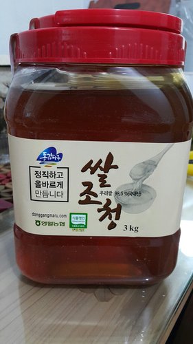 [영월농협] 동강마루 식품명인 쌀조청3kg(pet)