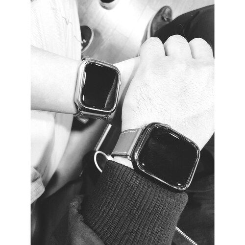 COTEetCl 애플워치 전용 원터치 버클 가죽 밴드 스트랩 Apple Watch 8 울트라 7 SE 6 5 4세대