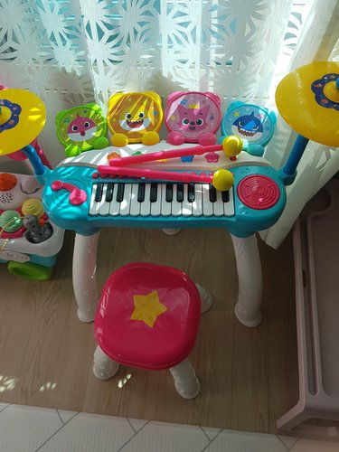 미미월드 노래하는 핑크퐁 피아노 악기놀이