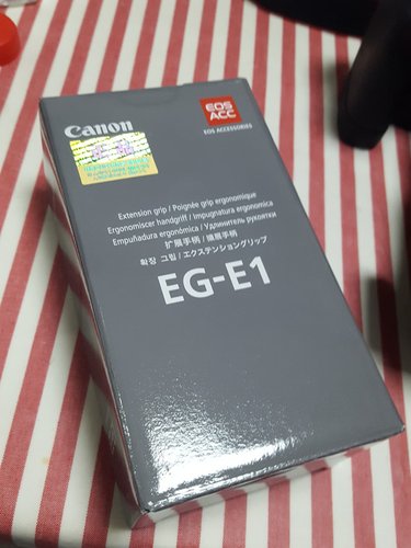 [정품] 익스텐션 그립 EG-E1 (EOS R8, RP 용 확장 그립)