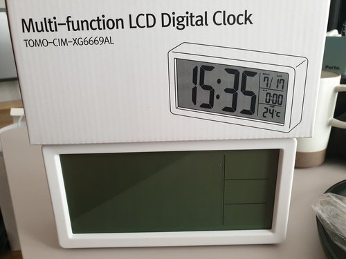 [Tomo]토모 멀티 LCD 디지털 탁상시계/ 알람 시계/디지털시계/ TOMO-CIM-XG6669AL