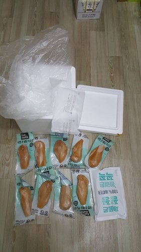 닭가슴살 훈제 저염 10팩 (1kg)