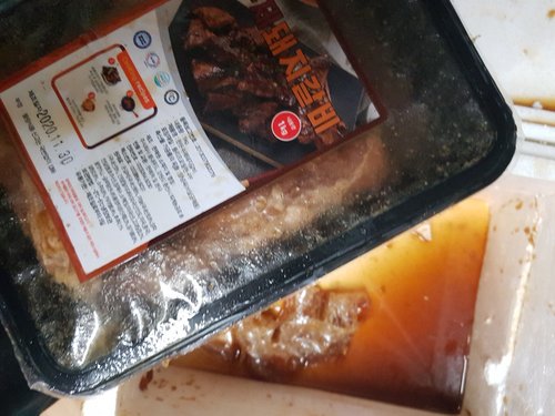 [춘천닭갈비]국내산 돼지로 만든 수제 양념 돼지갈비 1kg(일반포장)