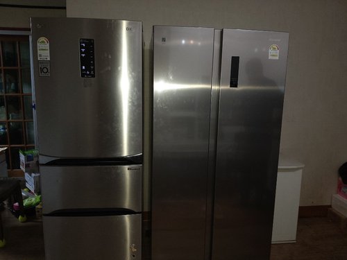 캐리어  모드비 양문형 냉장고 MRNS525SPM1  (525L,실버메탈)