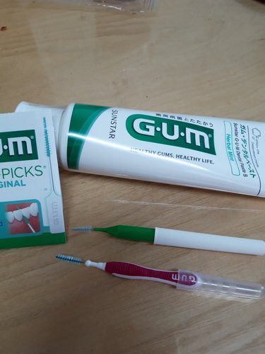 GUM 검 치과 향균 트래블러 치간칫솔(4p) 6개입