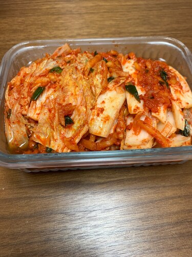 조선호텔 배추김치(650g/캔용기포장)