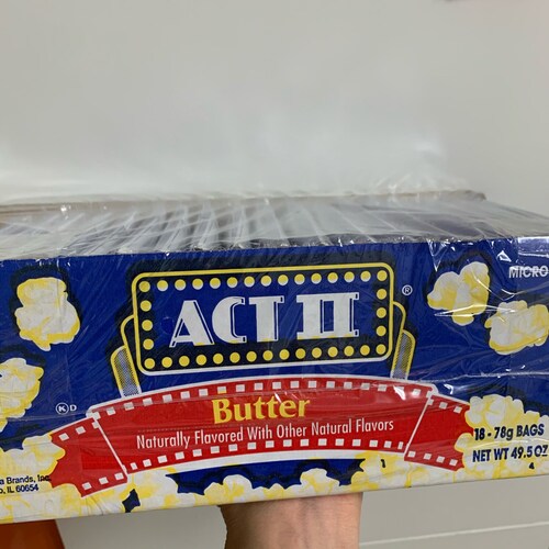 [액트투]전자렌지용 팝콘 버터맛 1.4kg(18입)