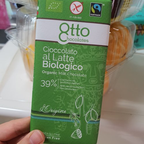 [오뚜]유기농 밀크 초콜릿 100g
