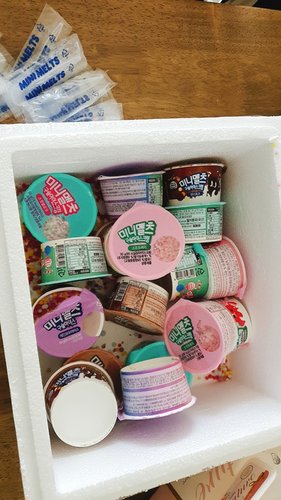 [미니멜츠] 구슬아이스크림 초코퐁당바닐라 50g*18개