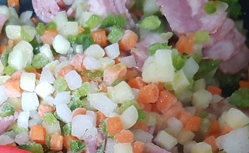 마당발 냉동혼합야채 4종 (한식), 중국,  1kg)  2개