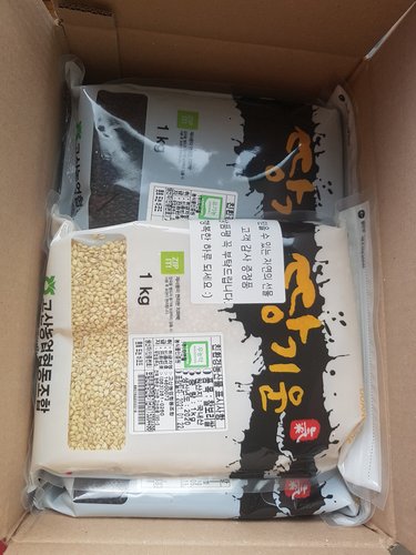 [고산농협] 친환경 땅기운 늘보리쌀(겉보리) 1kg(1팩)