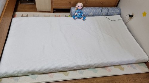 엘리베 천연라텍스매트리스 7.5cm싱글(편안함밀도)침대토퍼 바닥패드