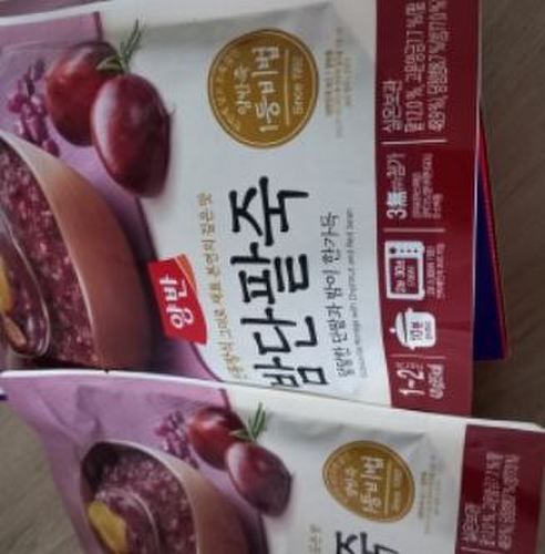 [동원] 양반죽 파우치 420g x20개(1box) 백합/쇠고기/단호박/밤단팥죽/버섯야채죽
