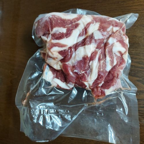 [국내산 냉장]돼지고기 특수부위 가브리살/등심덧살/등겹살 500g -당일발송