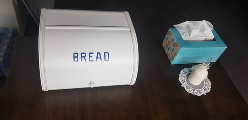 유럽풍 파스텔 브레드 박스 에나멜 광택 코팅