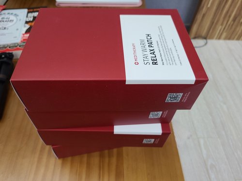 메디테라피 스테이 웜 릴렉스패치 4박스(파우치 20개)