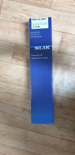 [SLIK] 슬릭 PRO AL-324 (헤드 미포함) 4단 확장 경량삼각대