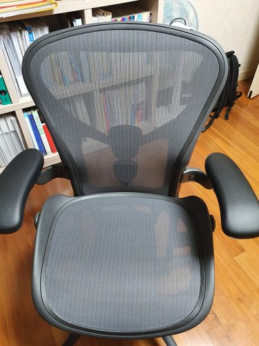 [허먼밀러 공식딜러 바로출고] New Aeron Chair Graphite (B Size)