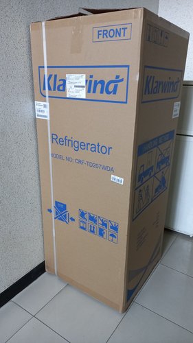 캐리어 클라윈드 207L 화이트 슬림형 일반 소형 냉장고 CRF-TD207WDA 무료설치