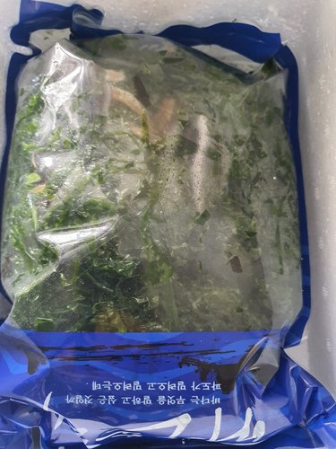[급냉] 국내산 싱싱 물파래 파래 1kg 냉동