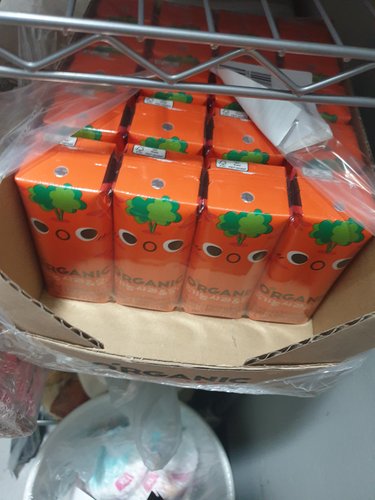 [롯데]오가닉 유기농 어린이주스 100%(사과당근) 125ml x 24팩