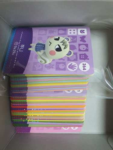[닌텐도 스위치] 동물의 숲 amiibo 카드 제3탄(1박스=50팩 판매)