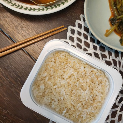 더미식 현미쌀밥 180g 3개 / 즉석밥 이정재밥