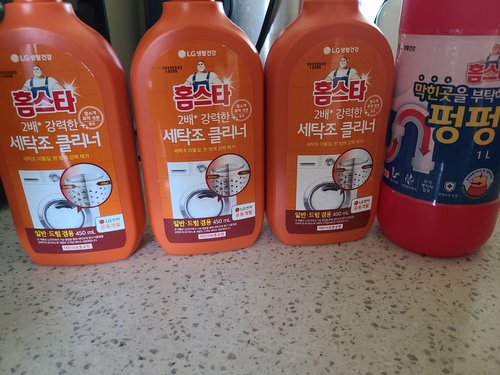 홈스타 퍼펙트 세탁조 클리너 450ml x 3개