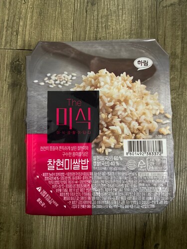 더미식 찰현미쌀밥 180g 1개 / 즉석밥 이정재밥
