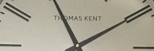 [Thomas Kent]토마스켄트 그리니치 무소음벽시계 40cm_앤틱메탈 / TMK-LCL0075