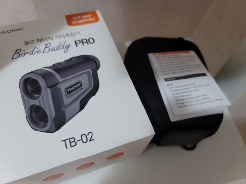 투힘 버디버디 PRO TB-02 골프 레이저 거리 속도 측정기