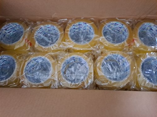 한국테이프 박스테이프 중포장 50M x 50개 투명 황색 H3