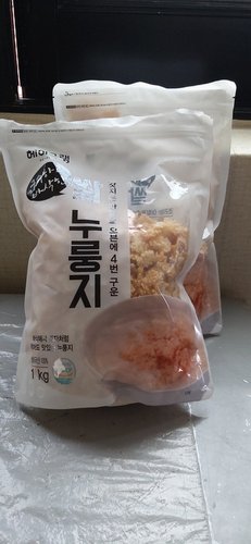 [두보식품] 쌀 누룽지 1kg x 2개