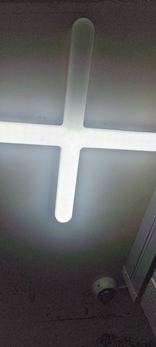 LED 십자등 60W 6500K 주광색 흰빛 국산 삼성칩 LED형광등 방등 거실등 사무실등 오늘출발