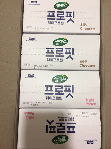 프로핏  웨이프로틴 스틱 복숭아맛 33g10포 2박스