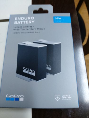 [고프로] Enduro 대용량 충전용 배터리 2팩 / 엔듀로 배터리 2개 / HERO 9,10,11 전용/정품