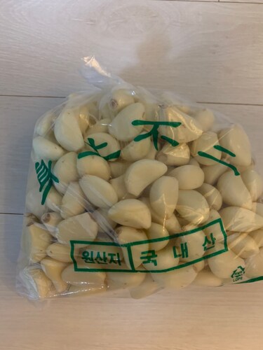24년 국내산 햇 깐마늘 2kg(대)