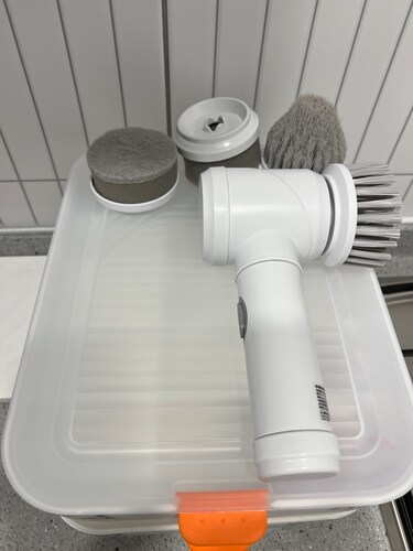 워시스핀C 충전식 무선 욕실청소솔 화장실 바닥 타일 전동 청소기