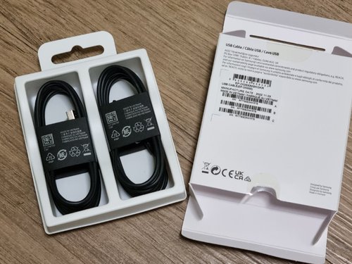 삼성 정품 A to C타입 고속 핸드폰 충전 케이블 2팩 안드로이드 오토 애플 카플레이 지원