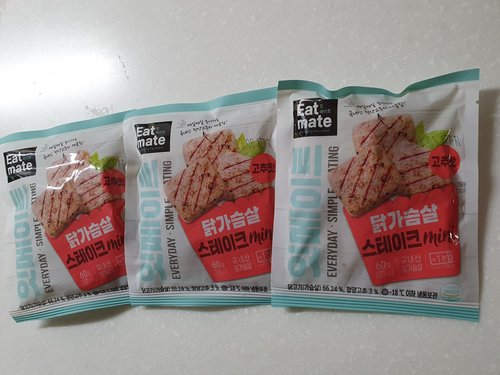 Mini 닭가슴살 스테이크 Mini 고추맛  1팩 (60g)