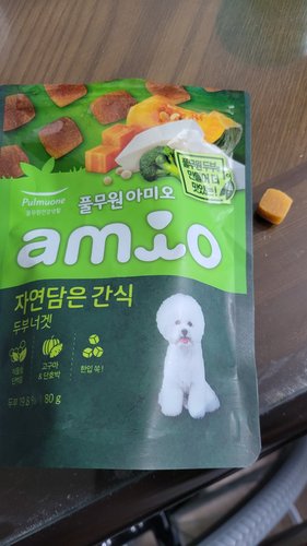 풀무원 아미오 자연담은간식 두부너겟80g