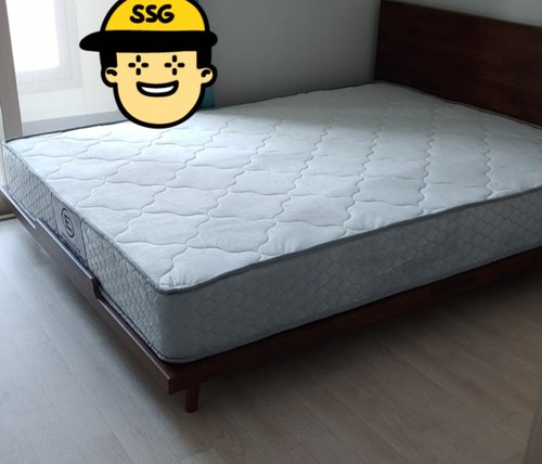 로먼 4color 평상형 침대(매트제외-퀸)