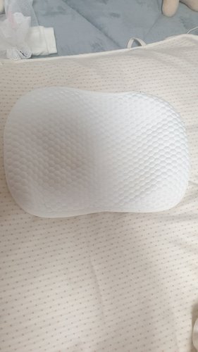[엘라바] 슈크림 아기베개 두상 업그레이드 (커버 2개 포함) 신생아 태열 짱구 실리콘