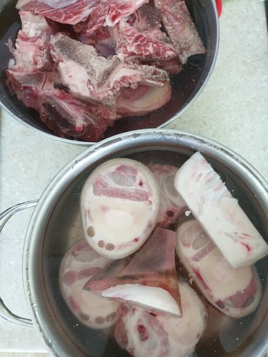[한우맘] 한우 보신모듬 8kg (잡뼈,사골,우족,꼬리반골)