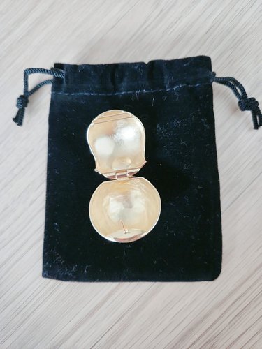 스페라 골드 이어링, Sfera Earring(2pc), 18k gold plated brass, gold color