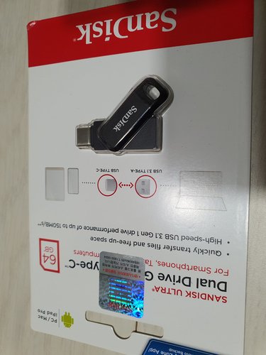 샌디스크 Ultra Dual Drive Luxe TYPE-C 3.1 64GB USB메모리