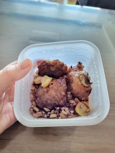 방탄푸드 닭가슴살 곤약 볶음밥 도시락 230g 4종 1팩 / FMD 컵밥 식단