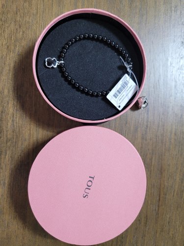 TOUS Icon Color silver and onyx bracelet/팔찌/212531510