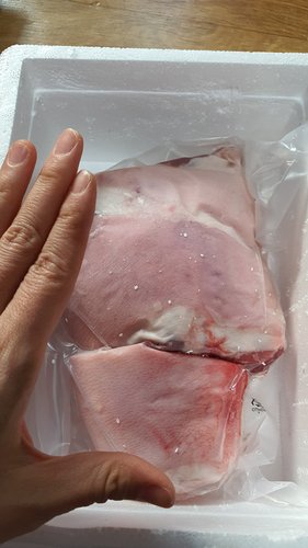 [국내산 냉동]쫄데기/쫄다리/돼지윗장족/1.3kg내외